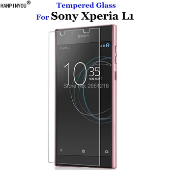 За Sony Xperia L1 Закалено Стъкло 9H 2.5 D Премия Защитно Фолио За екрана на Sony Xperia L1 G3311 G3312 G3313 5,5
