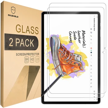 Mr.Shield [2] Защитно фолио за таблет Samsung Galaxy Tab S9 [Закалено стъкло] [Японското стъкло твърдост 9H]