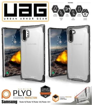 Оригинален калъф Urban Armor Gear (UAG) за Samsung Galaxy Note 10/Note 10 +/NOTE 10 Plus Plyo - Ice - Военна спецификация