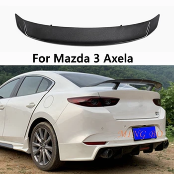 За Mazda 3 Axela седан Универсален TF спойлер 2006-2018 спойлер на багажника на колата е от въглеродни влакна