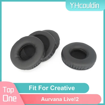 Амбушюры за творчество Aurvana Live!2 подложка за слушалки, меки тампони от полиуретан, поролоновые амбушюры, черни