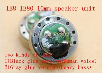 Говорител на IE8 IE80 10 мм високоговорител за слушалки 