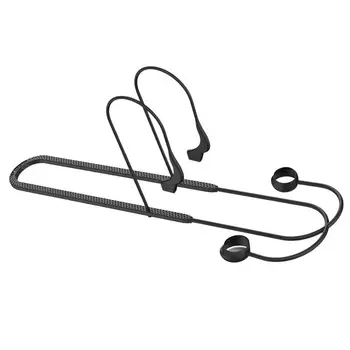 Мек силиконов ремък за защита от загуба на слушалки, подвесная въже на шията за безжични слушалки Pro, ушния подложка, кабел за удар колан за стъкло