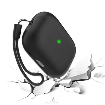 Меки силиконови калъфи Силиконов калъф за слушалки Син Зъб за AirPodes Плюсове 2, защитен калъф за слушалки, кутия за безжично зареждане