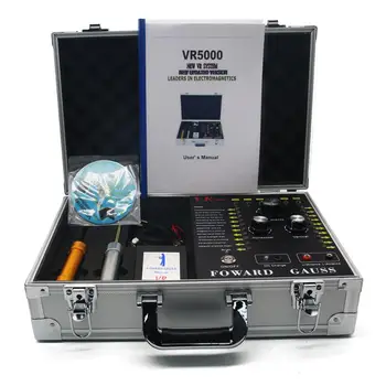 VR5000 70 м и 1500 м подземен метал детектор с голям радиус на действие, злато, сребро, мед, оловен, пютър, diamond