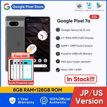 2023 НОВ смартфон на Google Pixel 7A 5G Google Tensor G2 Восьмиядерный 8 GB 128 GB 6,1 
