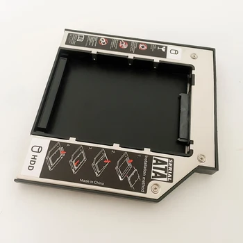 NIGUDEYANG 2nd second 2,5 SATA IDE HDD SSD Корпуса на Твърдия Диск Оптично отделение Caddy Адаптер за Dell Vostro 1500 1700 1000 1400