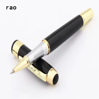 JINHAO 250 черен бизнес офис дръжка-roller със средна писалка нова