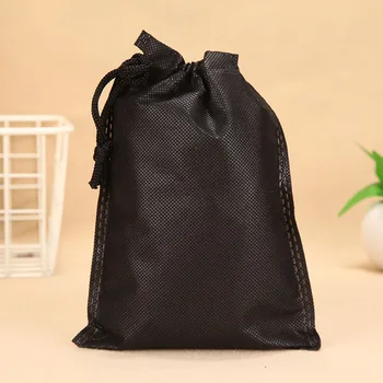 Нов прием на бяла и черна чанта от нетъкан текстил 70gsm, еко-чанта от съвсем малък