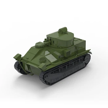 SSMODEL 72578 V1.7 1/72 3D печатна модел от смола Комплект Британски среден танк Mk II