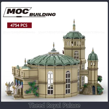 Звездата от филма Изграждане на дворец за единица MOC Building Blocks Kit САМ Assembly Toy Bricks Подаръци за колекционери