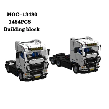 Класически блок MOC-13490 Супер Полу-Камион с Висока Сложност на Снаждане на Детайли 1484 бр. Играчка За възрастни и Деца В Подарък