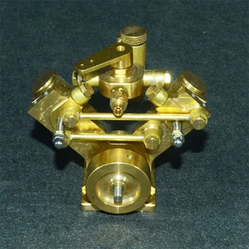 Двухцилиндровая модел на морския парната машина (M2B), латунная модел на парен двигател, играчка