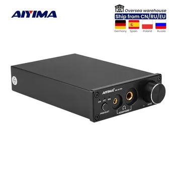 AIYIMA Audio DAC A5 Pro TPA6120 Мини Hi-Fi USB Декодер КПР с Аудио Усилвател за слушалки на 24-БИТОВА 192 кхц LM49720 ESS9018K2M AMP DC12V