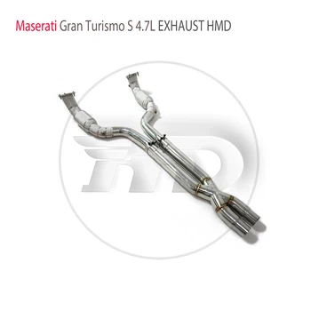 Изпускателна система за HMD Високопроизводителния канализация тръба за Maserati Gran Turismo S 4,7 л аксесоари за Автомобили с катализатор колектор