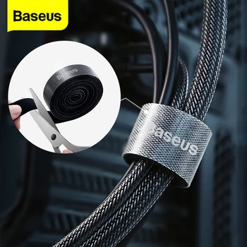 Кабелен органайзер Baseus Устройство за навиване на кабели USB кабел за управление на Зарядното устройство Протектор за iPhone Мишката Притежателя на кабел за слушалки Защита на кабела
