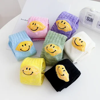 жените чорапи kapital smile зимни Корейски, Японски ins в стила на приливи и отливи street Чифт дебели вълнени плетени калъф за сладки Harajuku meias