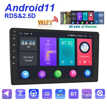 Android Авто Радио Против Pantalla 7/8/9 Инча Навигация, WiFi, 2G 32G Мултимедиен Плеър HD Кола Стерео 2.5 D RDS Bluetooth FM Радио