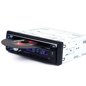 Автомобилен mp3 плейър 1DIN с поддръжка на функцията за двойно разделителната способност На DVD/VCD/CD/CD-R/CD-RW/MP3/MP4/AVI/DAT/DIVX