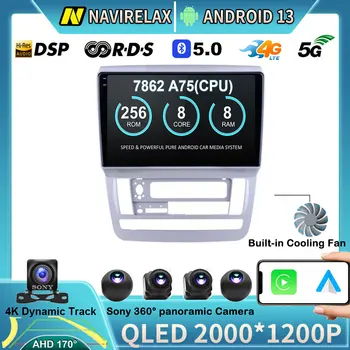 Android 13 Carplay За Toyota Alphard 1 H10 2002-2008 Авто Радио Мултимедиен Плейър Навигация Стерео GPS WiFi + 4G DSP QLED