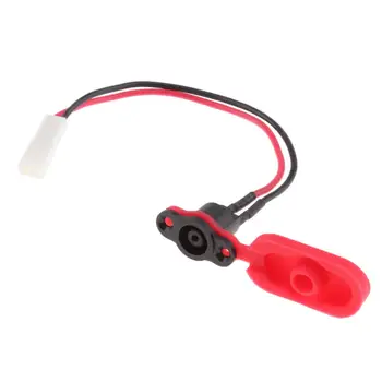 Гумена капачка за прах, кабел за зареждане на скутер, линеен кабел за Mijia