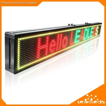 1,7 м RGB SMD пълноцветен USB програмируеми led дисплей с превъртане съобщения, знак за магазини