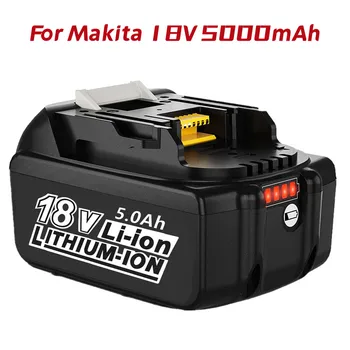 [НОВО АКТУАЛИЗАЦИЯ] Подмяна на батерии 18V 5.0 Ah BL1850B за Makita Батерии BL1830 BL1850 BL1840 18V Акумулаторна Батерия Електроинструменти
