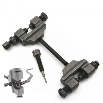 Универсални инструменти за ремонт на вериги за мотоциклети, инструмент за отстраняване на нитове верига за Honda, Yamaha, ATV мотоциклет верига ГР 2 мм